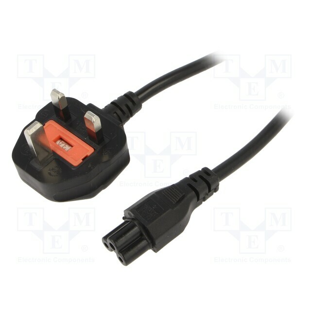 Cable; H05VV-F; 3x0.75mm2; BS 1363