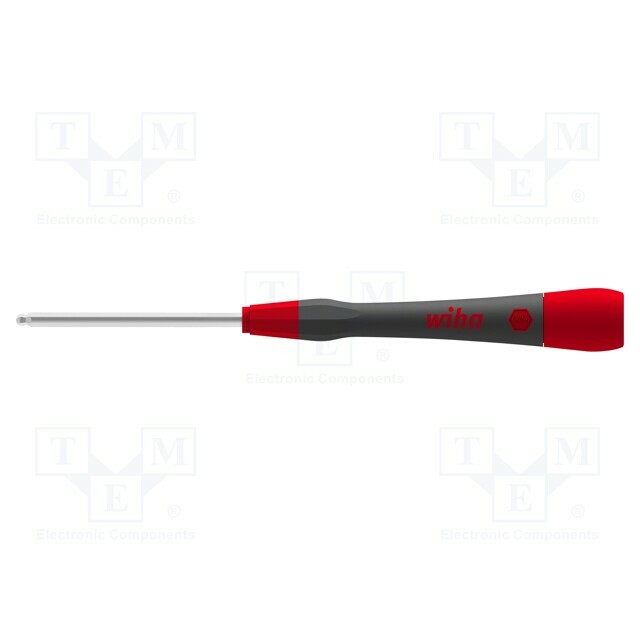 Screwdriver: precision; hex key,spherical; HEX