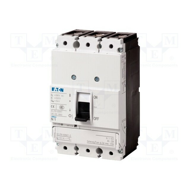 EATON ELECTRIC Switch-disconnector; Poles: 3; screw