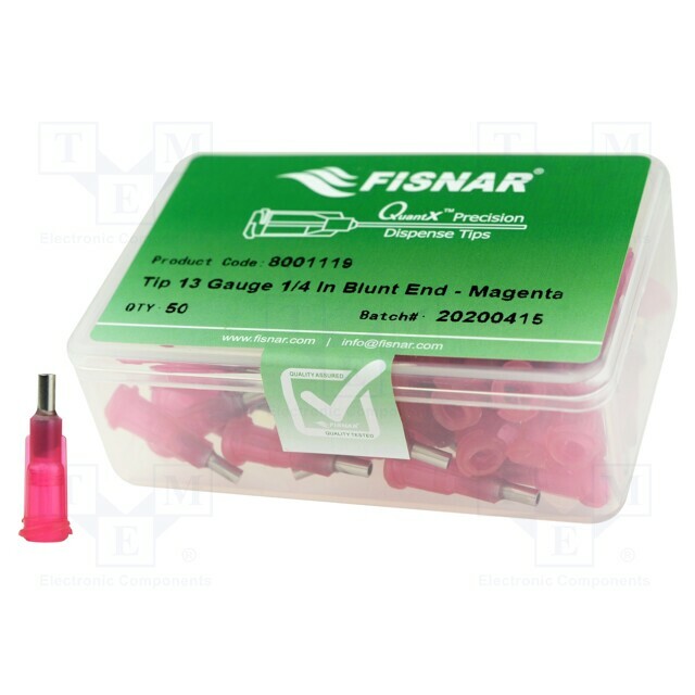FISNAR Needle: steel; 0.25"; Size: