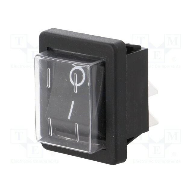BULGIN ROCKER; DPST; Pos: 2; ON-OFF