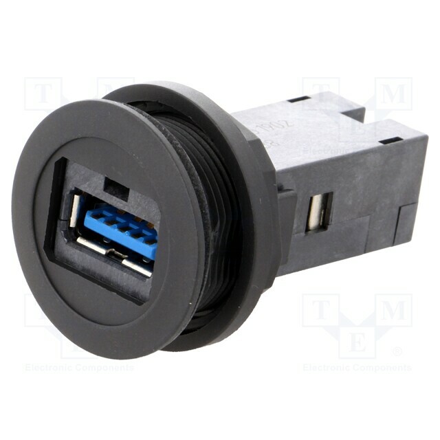 HARTING USB socket; 22mm; har-port; Ø22