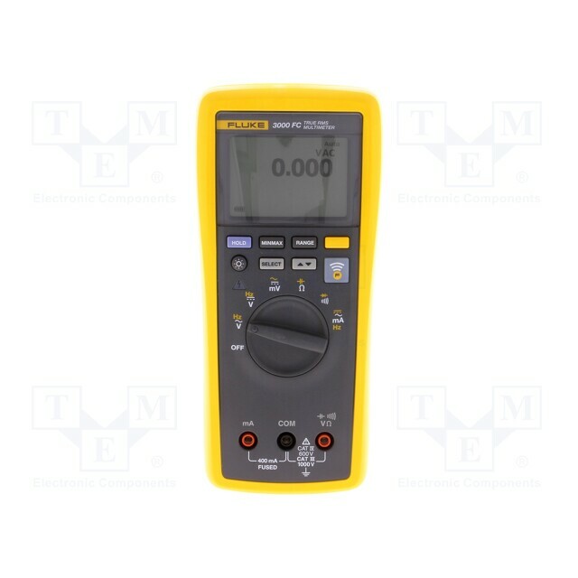 FLUKE Digital multimeter; Bluetooth; LCD; VDC: