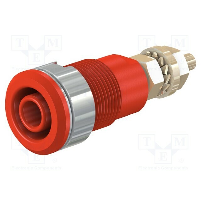 STAUBLI Laboratory connector: 4mm banana; socket