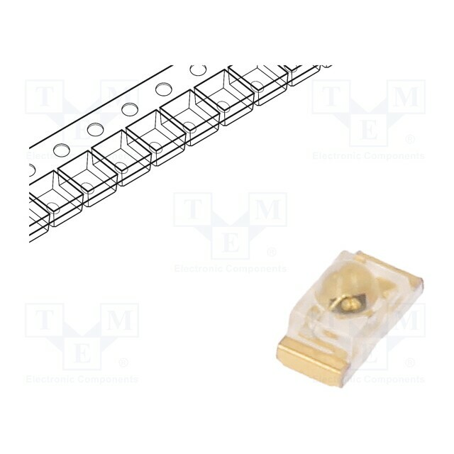 KINGBRIGHT ELECTRONIC LED; yellow; SMD; 0603