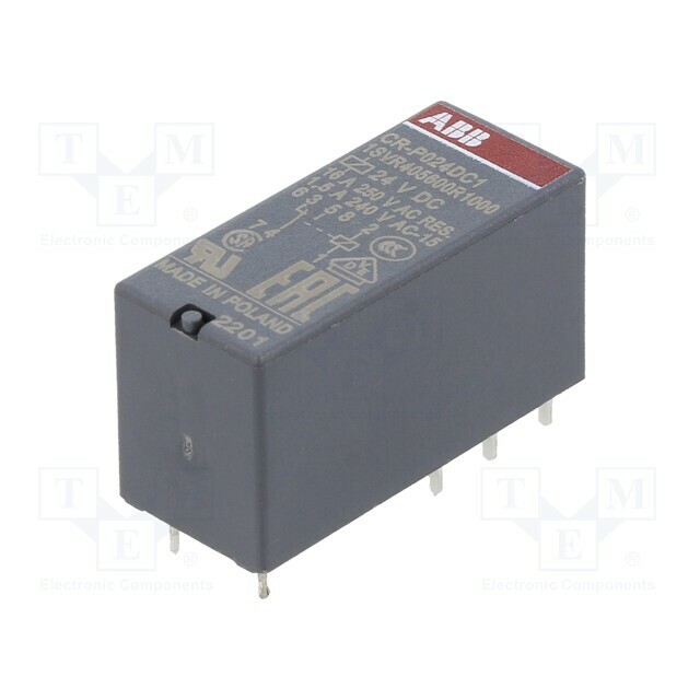 ABB Relay: electromagnetic; Ucoil: 24VDC; SPDT