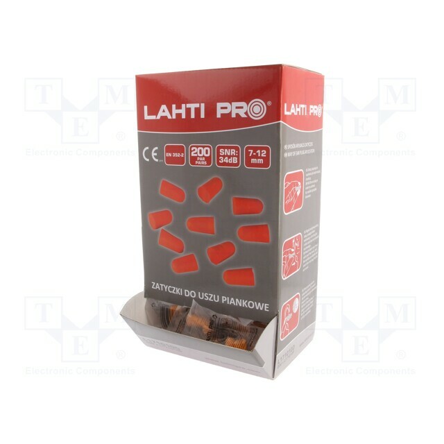 LAHTI PRO Noise stoppers; disposable; Attenuation