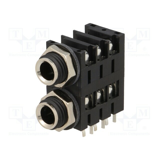 AMPHENOL Connector: Jack 6,3mm; socket
