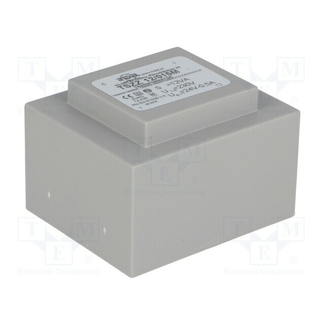 INDEL Transformer: encapsulated; 12VA; 230VAC; 24V