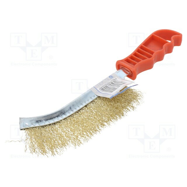 MEGA Brush; wire; brass; PVC |