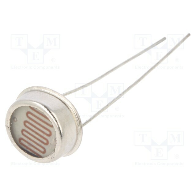 TOKEN Photoresistor; 250mW; 18÷50kΩ; 560nm; THT