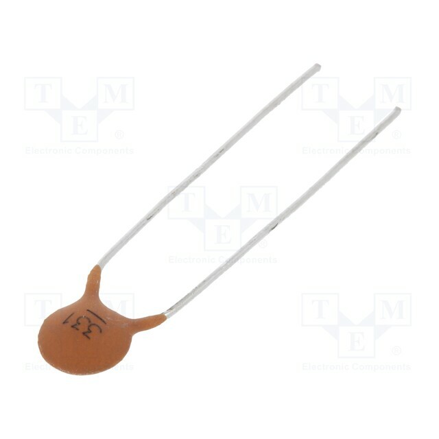 SR PASSIVES Capacitor: ceramic; 330pF; 100V