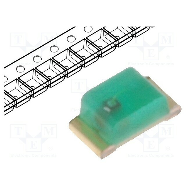 KINGBRIGHT ELECTRONIC LED; green; SMD; 0603
