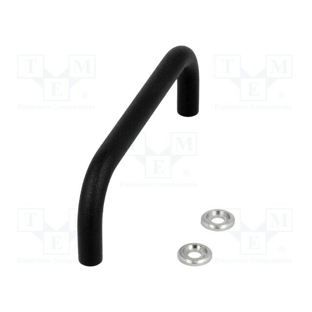 ELESA+GANTER Holder; steel; black; H: 35mm