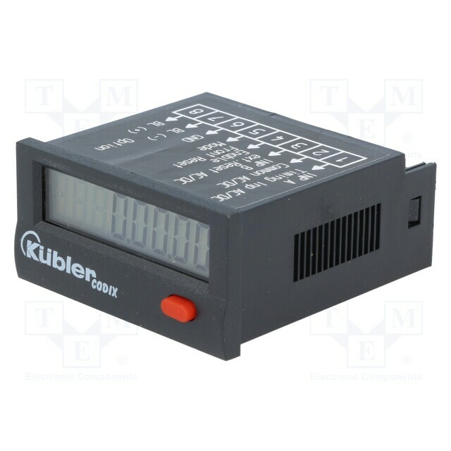 KUBLER Counter: electronical; working time; LCD