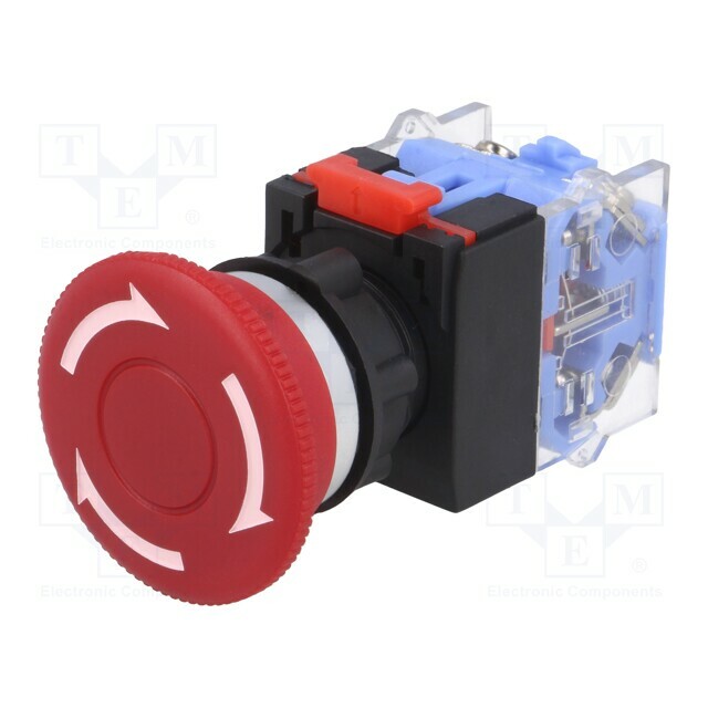 ONPOW Switch: emergency stop; 22mm; Stabl