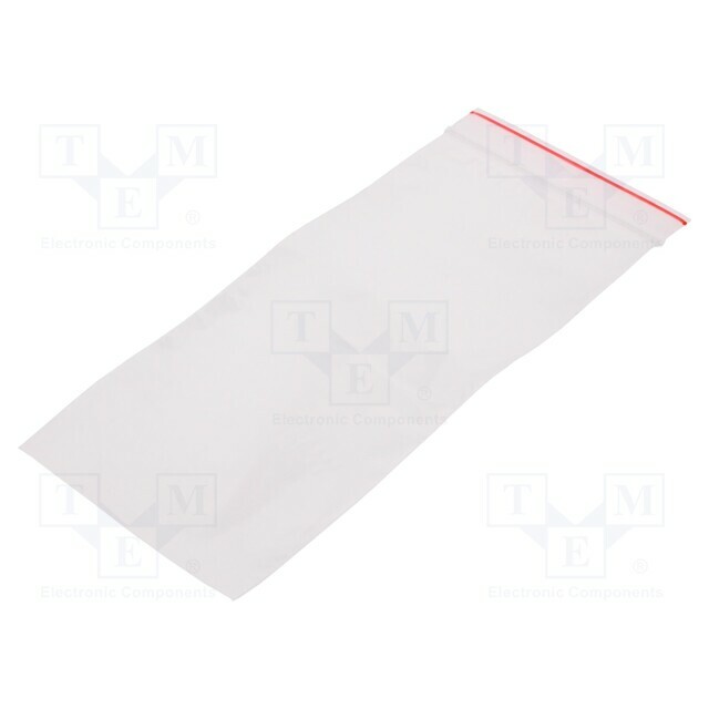 PLAST Self-seal bag; L: 180mm; Width: