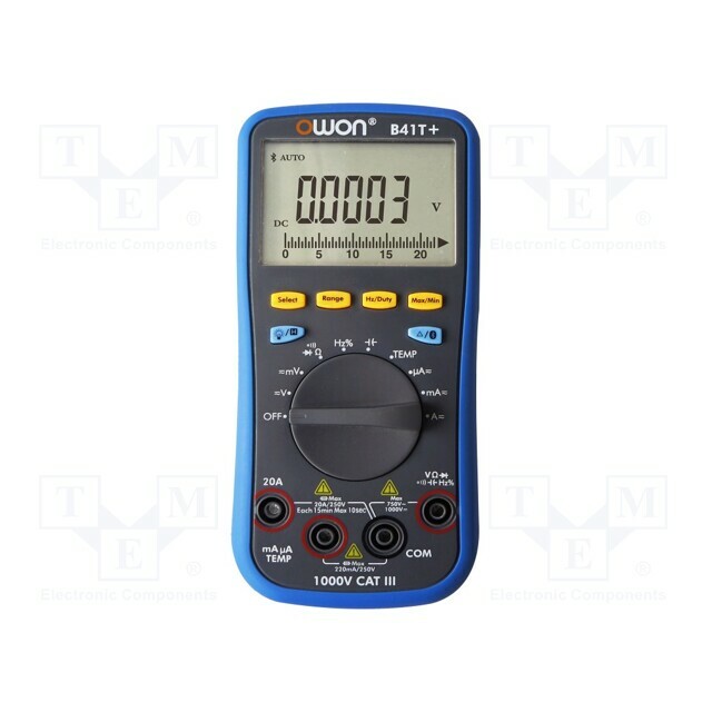 OWON Digital multimeter; Bluetooth; LCD; 4