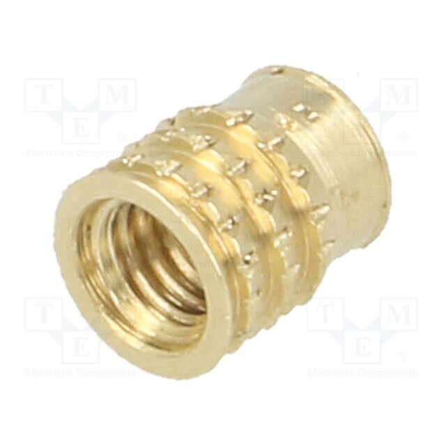 TAPPEX Threaded insert; brass; M3; BN