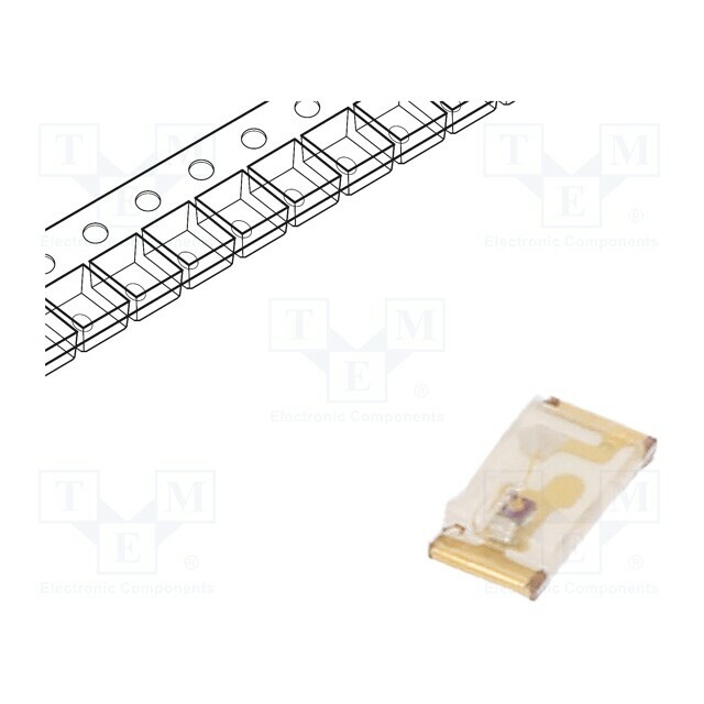 KINGBRIGHT ELECTRONIC LED; red; SMD; 0603