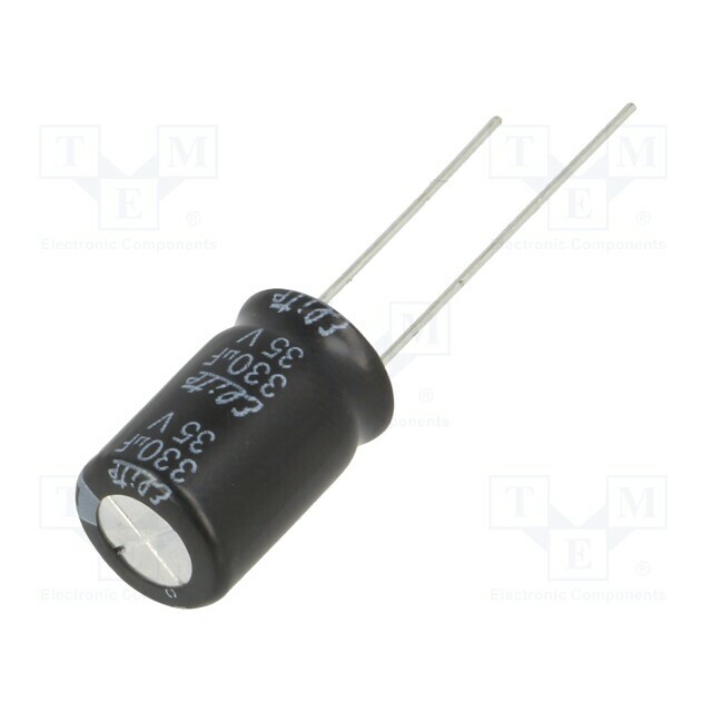 ELITE Capacitor: electrolytic; THT; 330uF; 35VDC