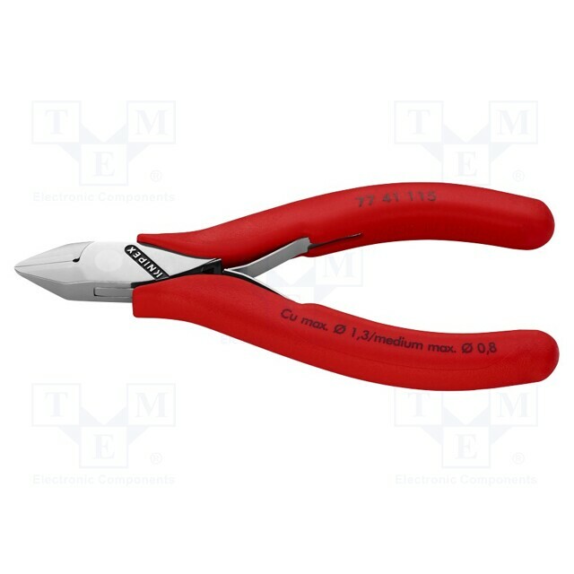 KNIPEX Side,cutting,precision; 115mm; Pliers: