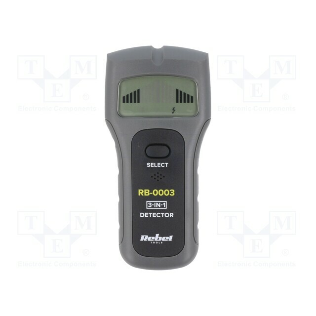 REBEL Non-contact detection of metal, voltage