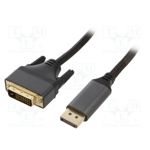 GEMBIRD Cable; DisplayPort plug,DVI-D (24+1)