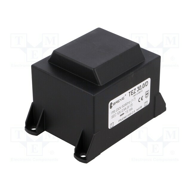 BREVE TUFVASSONS Transformer: encapsulated; 30VA; 230VAC