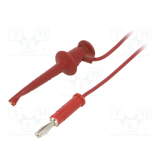 POMONA Test lead: single; 5A; clip-on