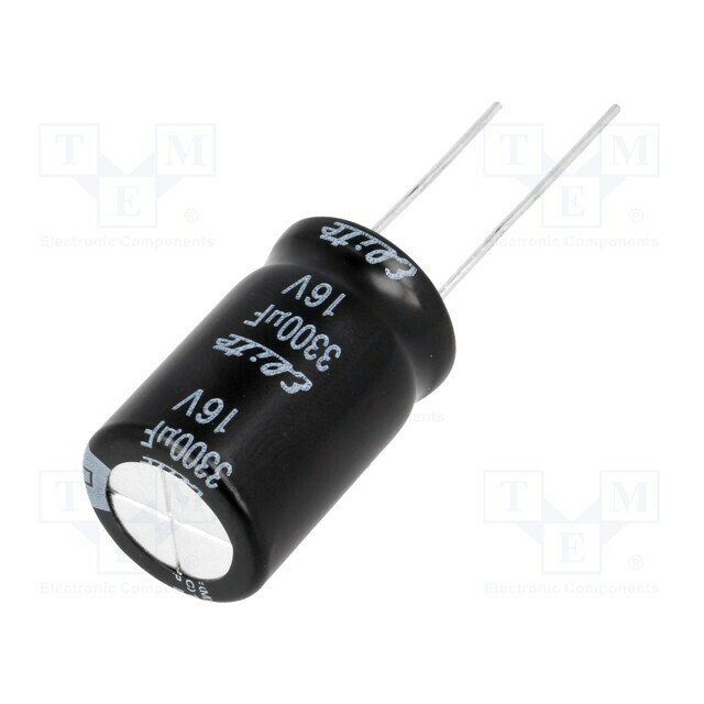 ELITE Capacitor: electrolytic; THT; 3300uF; 16VDC