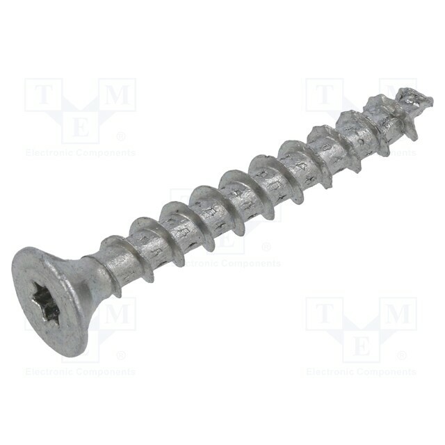 BOSSARD Screw; for wood; 5x40; Head: