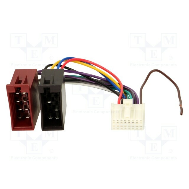 4CARMEDIA Connector; Panasonic; ISO; PIN: 16