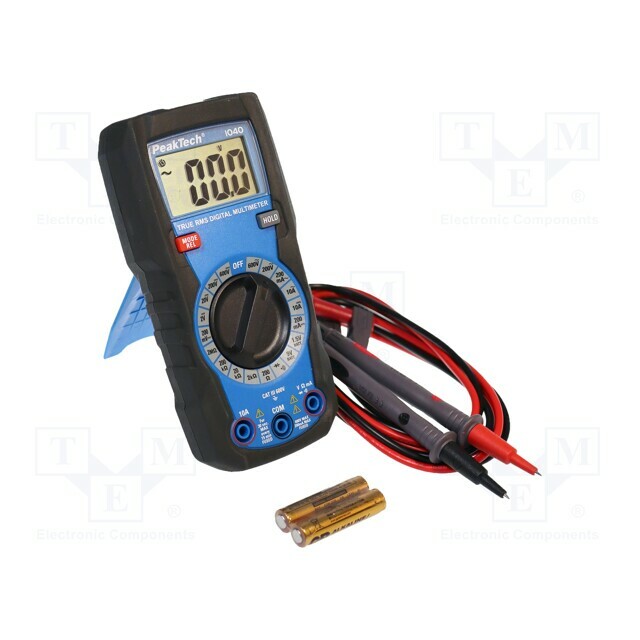 PEAKTECH Digital multimeter; LCD; 3,5