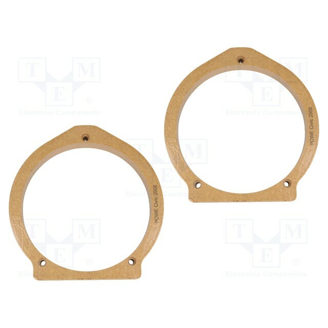4CARMEDIA Spacer ring; MDF; 165mm; Honda
