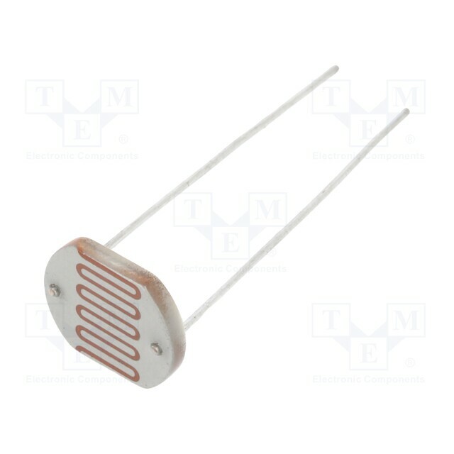 TOKEN Photoresistor; 250mW; 2÷5kΩ; 560nm; THT