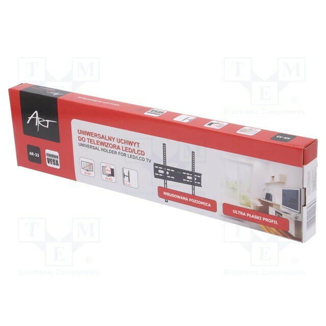Holder: wall mounting; monitor,TV; without