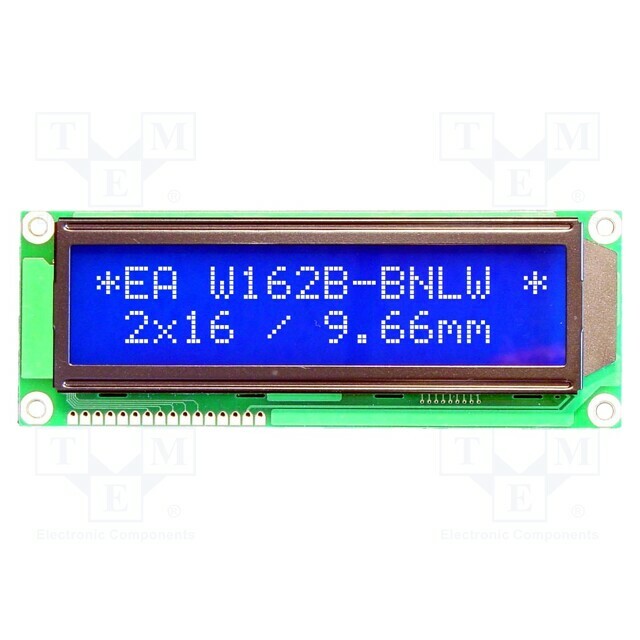 DISPLAY VISIONS Display: LCD; alphanumeric; STN