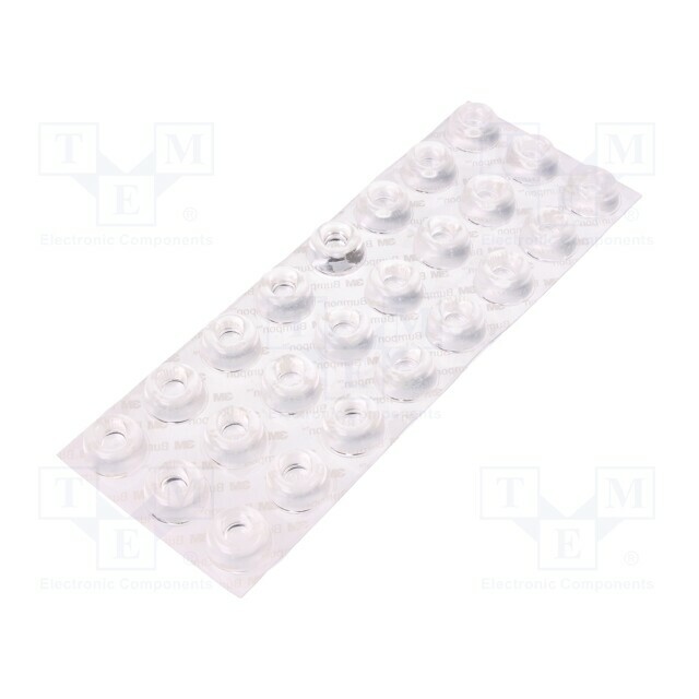 3M Self-adhesive foot; H: 10.2mm