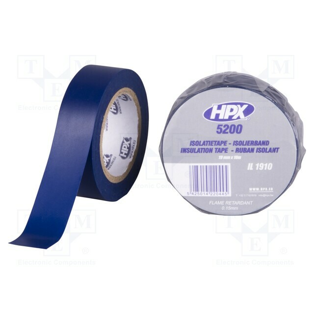 Tape: electrical insulating; W: 19mm; L: