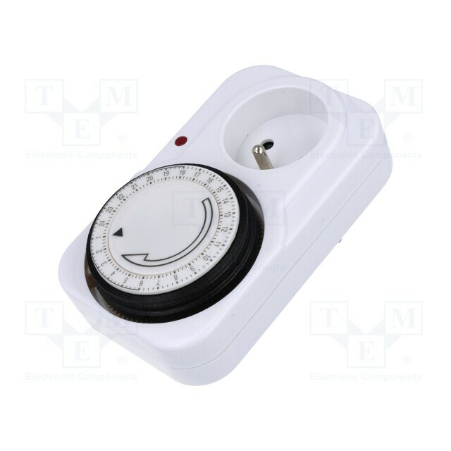 ZEXT Programmable time switch; 15min÷24h; 250VAC/16A