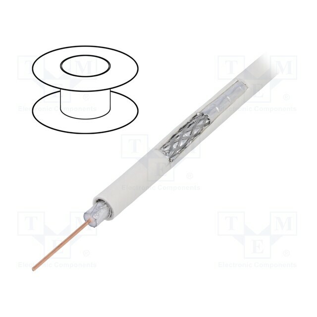 TELESTE Wire: coaxial; RG6; wire; CCS