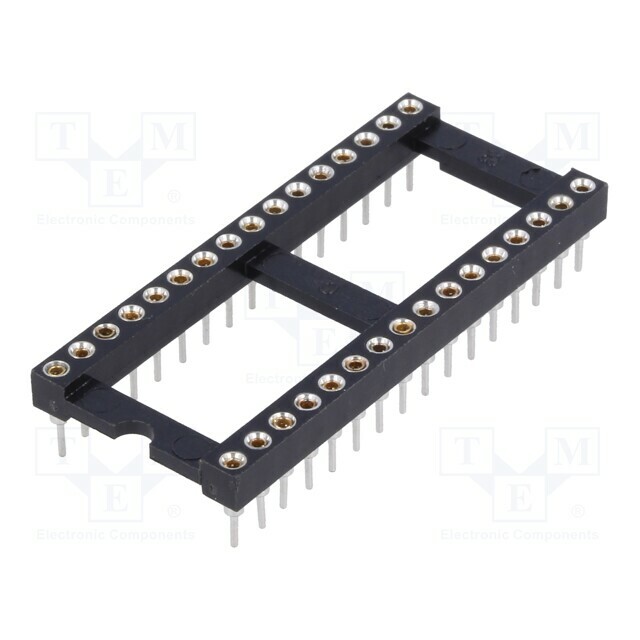 CONNFLY Socket: integrated circuits; DIP32; Pitch: