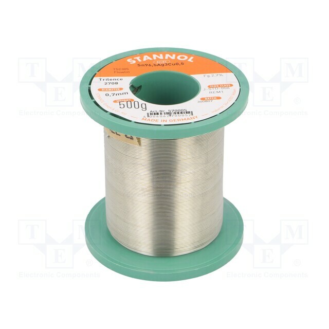 STANNOL Tin; lead free; Sn96,5Ag3Cu0