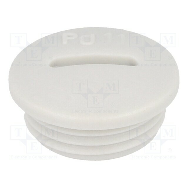 Stopper; PG11; IP54; polyamide; grey; V-N-FS
