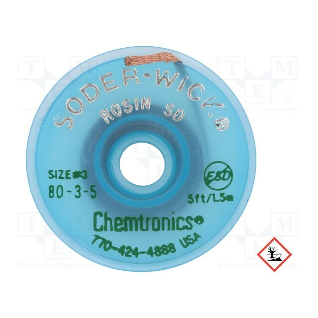 CHEMTRONICS Tape: desoldering; W: 2mm; L: