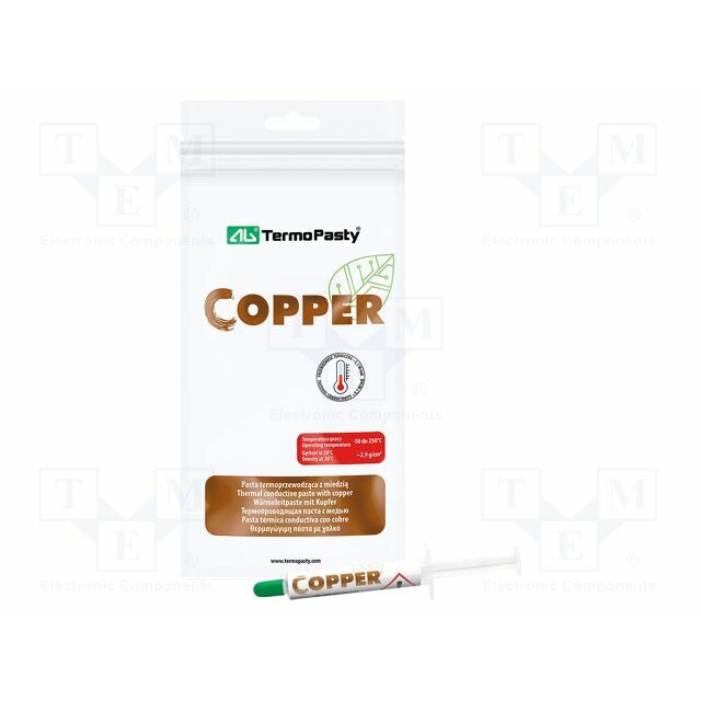 AG TERMOPASTY Heat transfer paste; red