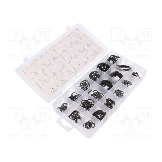 YATO Circlip set; Ring: internal,external