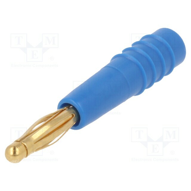STAUBLI Laboratory connector: 2mm banana; plug