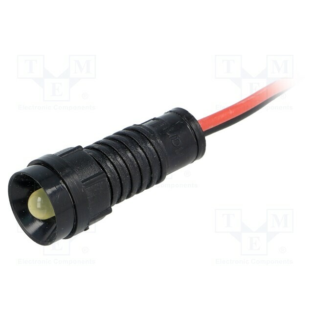 POLAM-ELTA Indicator: LED; recessed; yellow; 220VDC